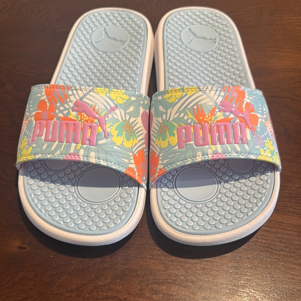 PUMA Cool Cat Tropical Punch Slides - Picture 5 of 8